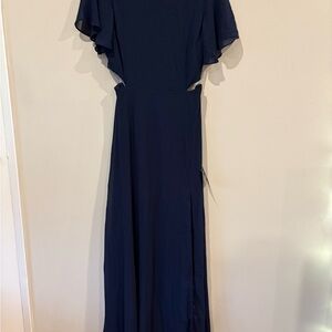 Lulu's Midnight Blue Maxi Dress